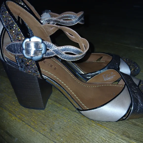 Coach Ankle Strap High Heels - Picture 2 of 5